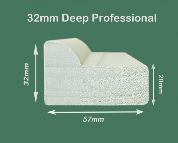 Professional 32mm Deep Linen Canvases